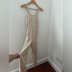 American Eagle Beige Jumpsuit